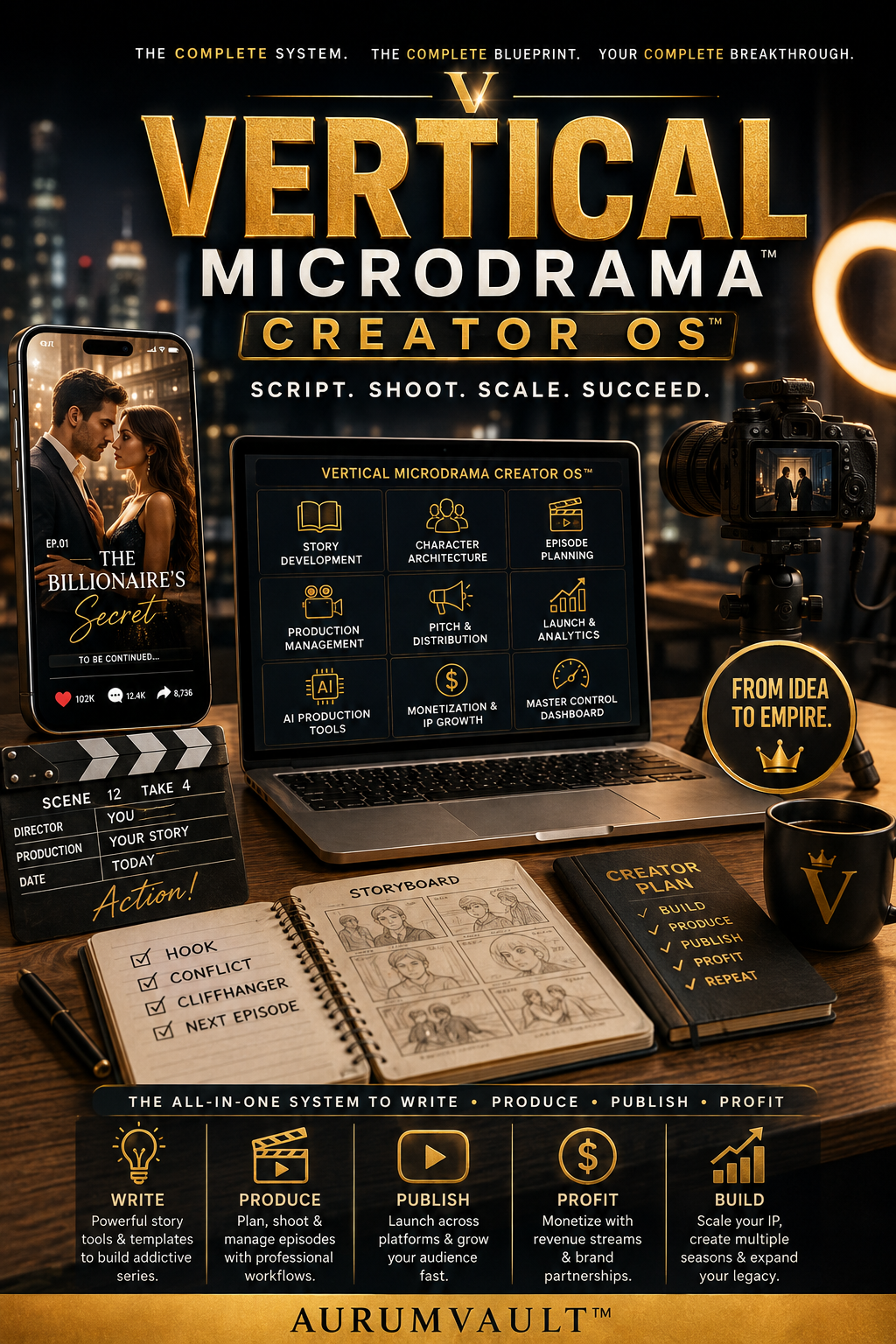 How to Create a Vertical Microdrama: From Idea to Screen