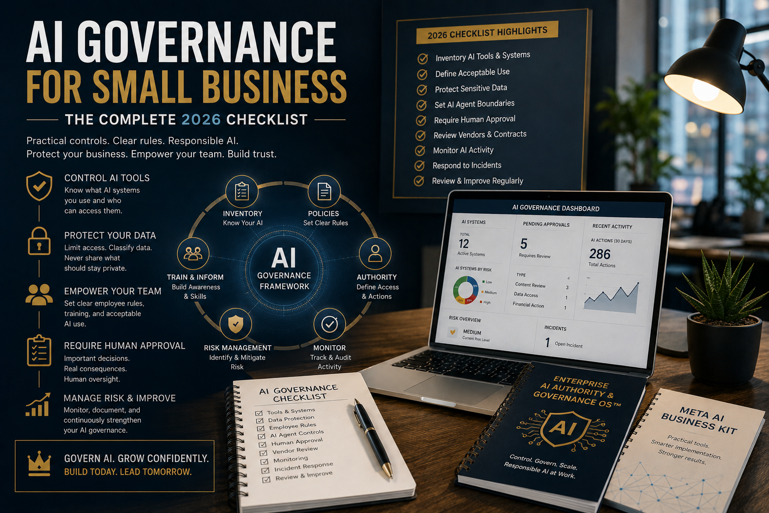 AI Governance for Small Business: The Complete 2026 Checklist