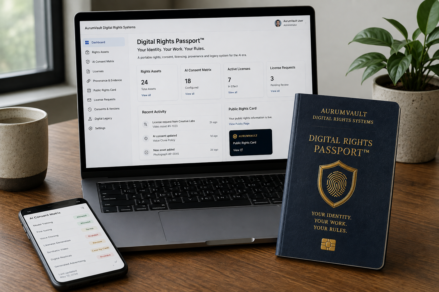 Digital Rights Passport: Protect Your Identity, Creative Work & AI Rights