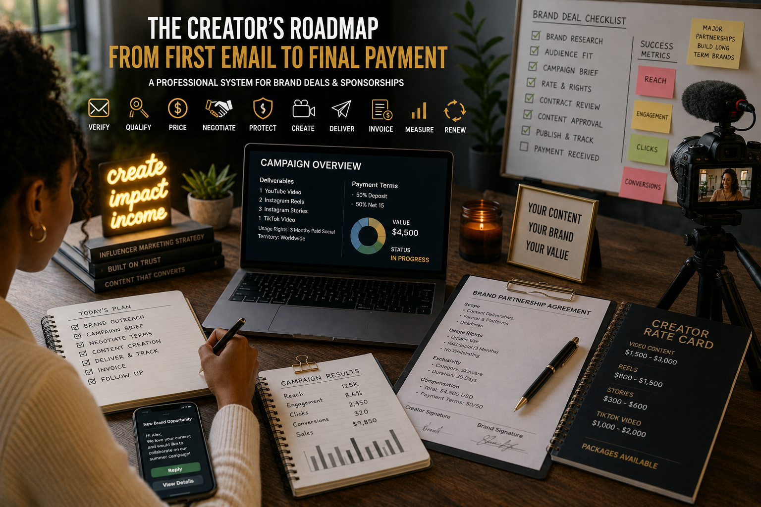 How to Get Brand Deals as a Creator and Protect Your Value