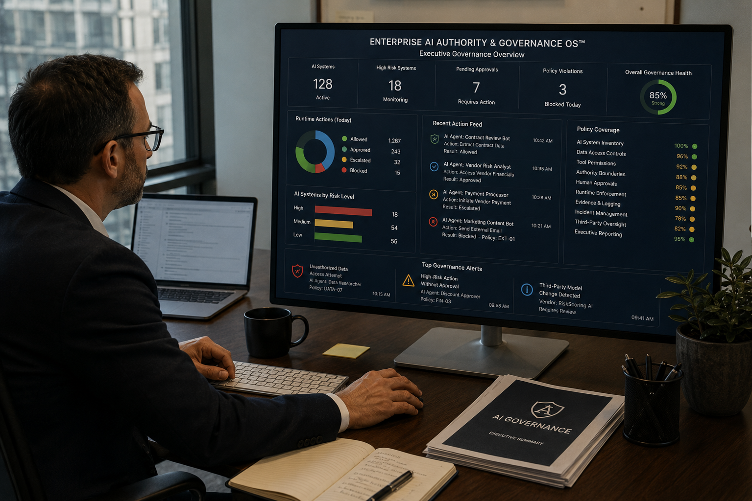 Enterprise AI Governance: From Policy to Runtime Control