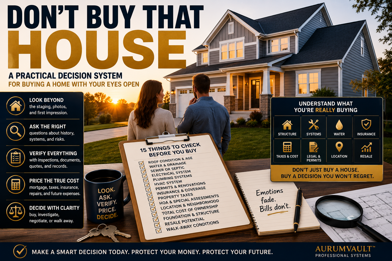 What to Check Before Buying a House: 15 Things Buyers Miss