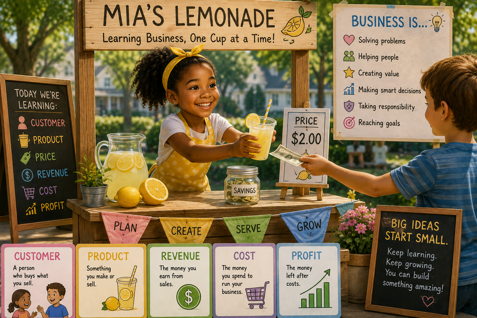 50 Business Words for Kids: A Simple First Business Dictionary
