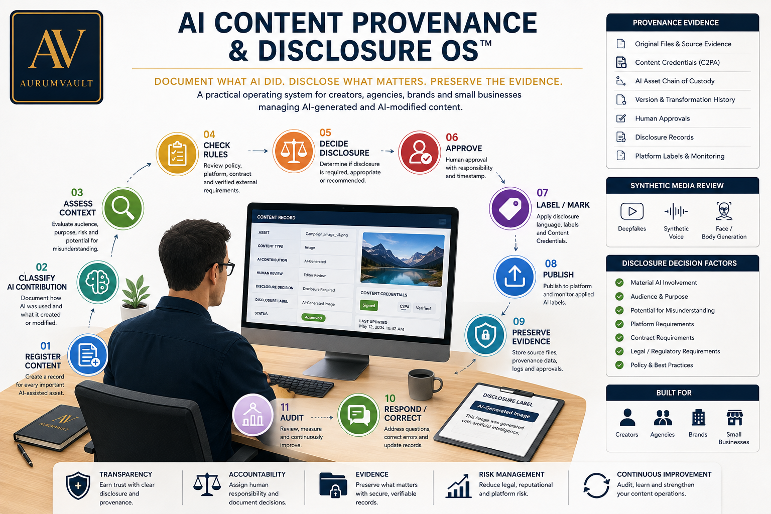 AI Content Disclosure & Provenance: A Practical Guide