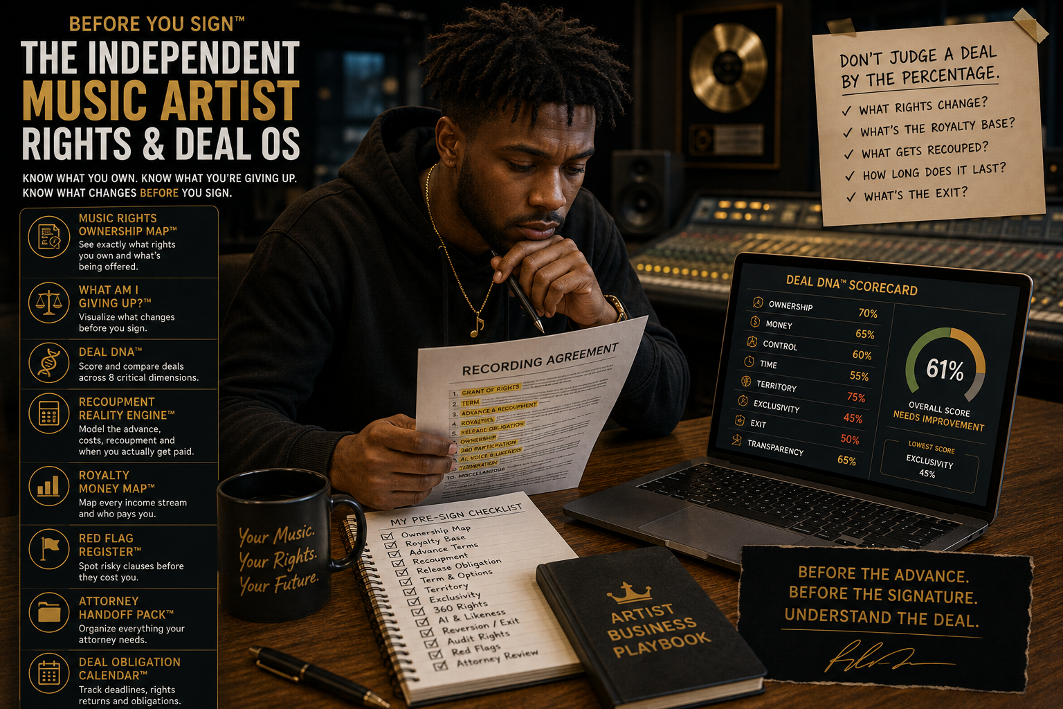 Music Contract Checklist for Artists: What to Know Before You Sign