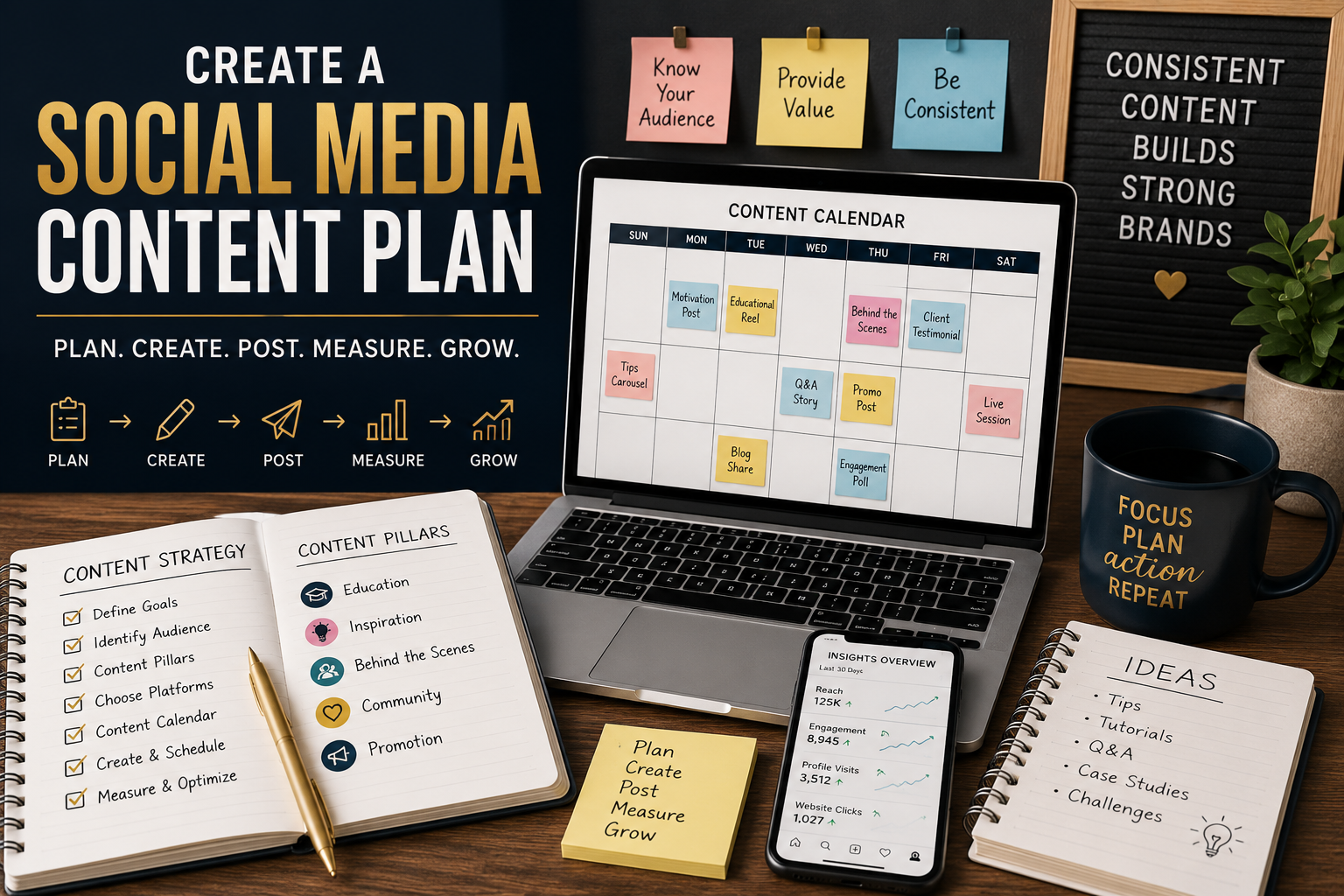 How to Create a Social Media Content Plan That Actually Works