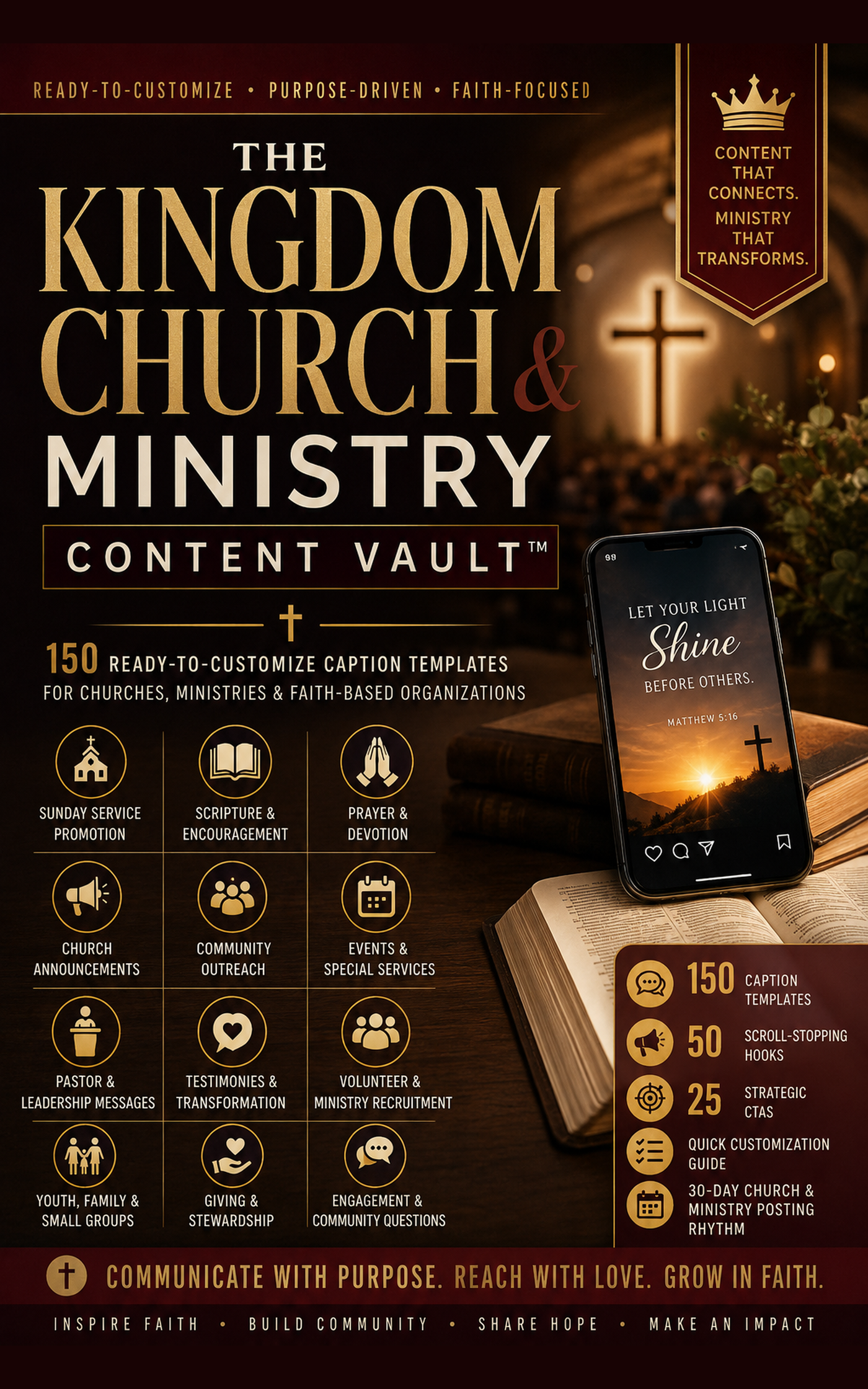 The Kingdom Church & Ministry Content Vault