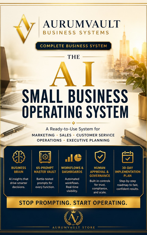 The A.I. Small Business Operating Systems