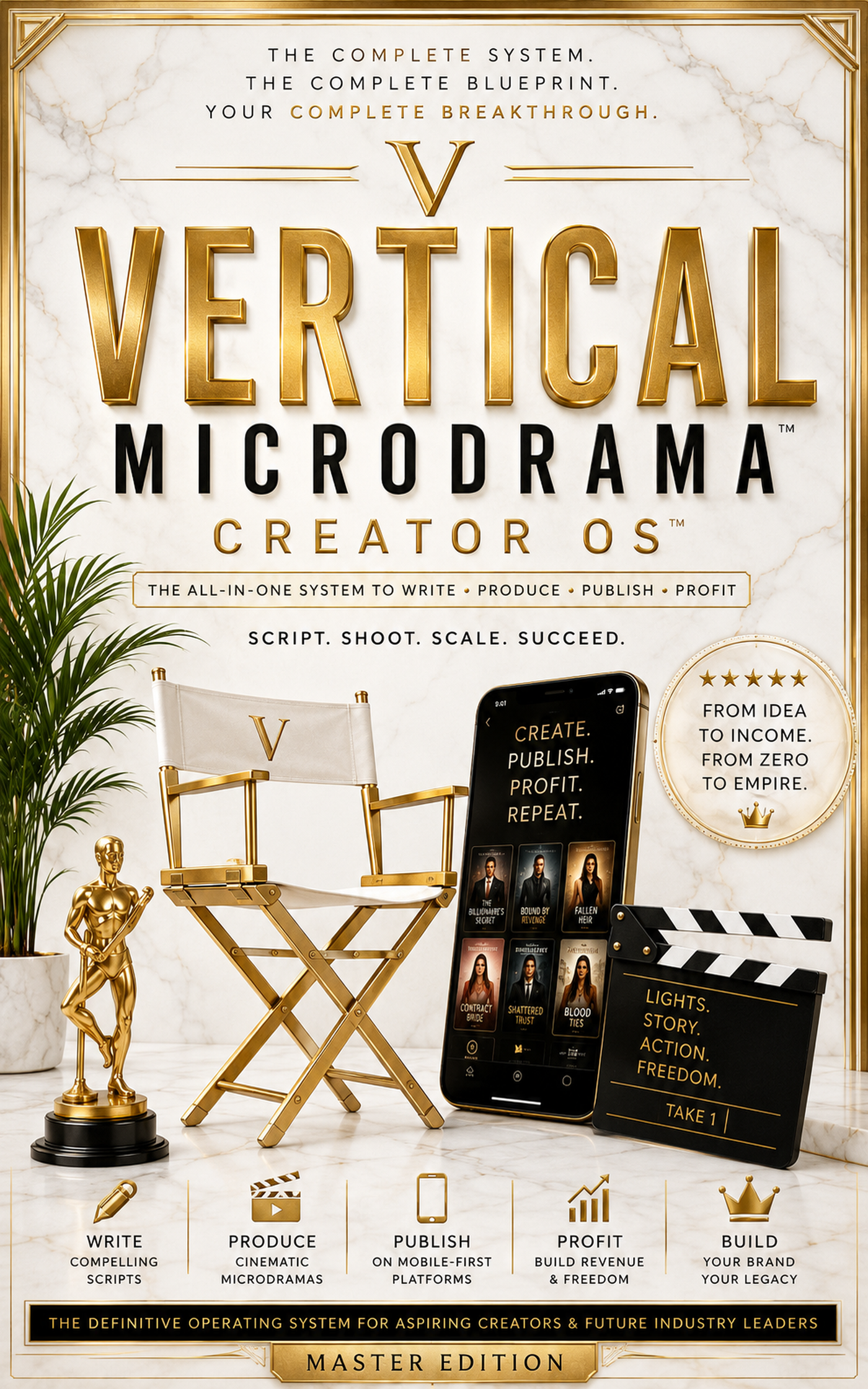 Vertical Micro Drama Creator OS