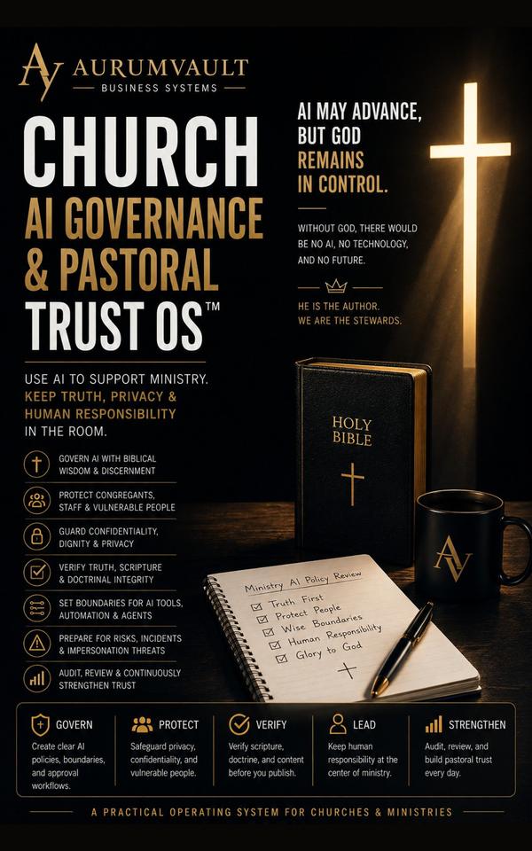 Church AI Governance & Pastoral Trust OS™
