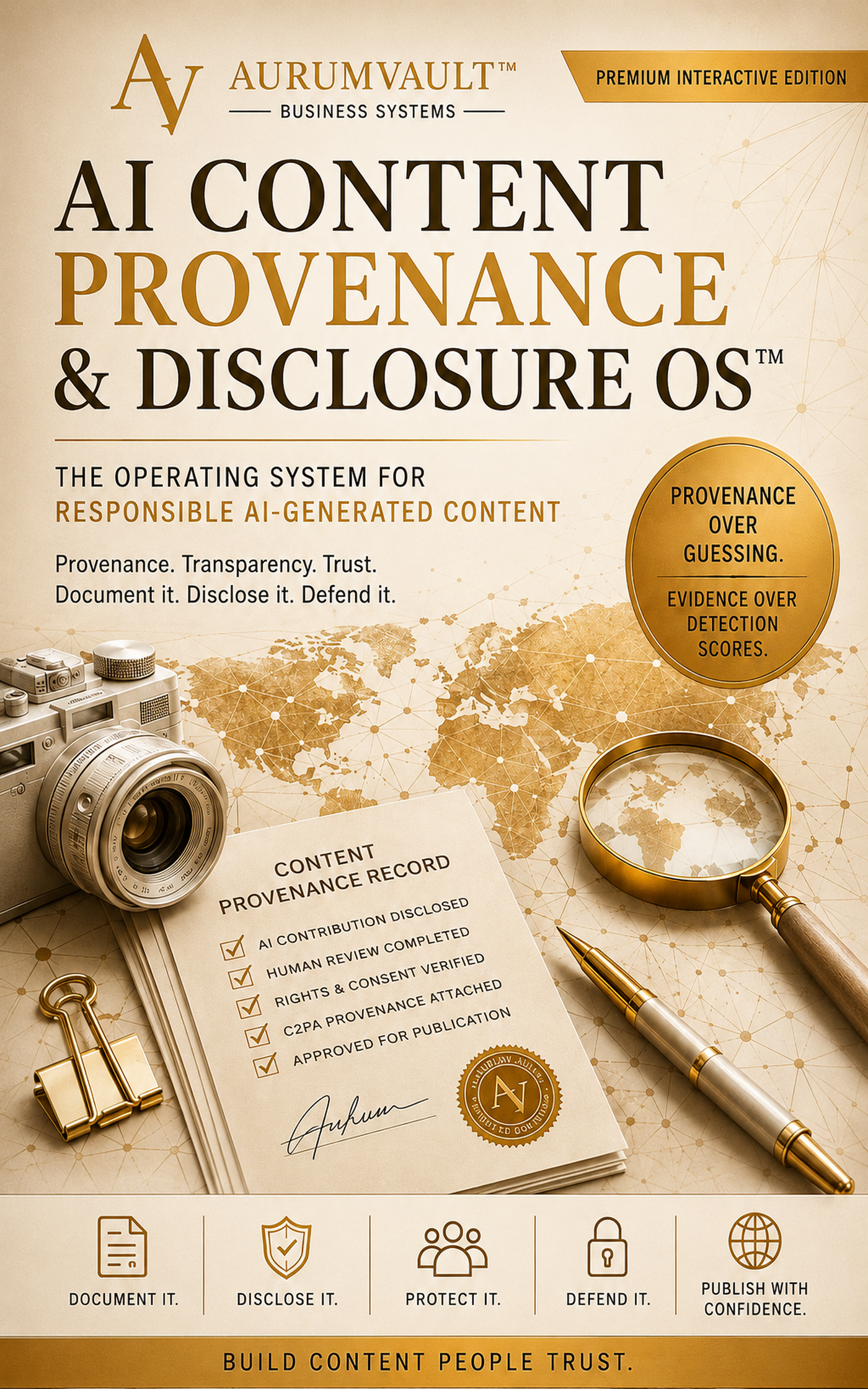 AI Content Provenance & Disclosure OS