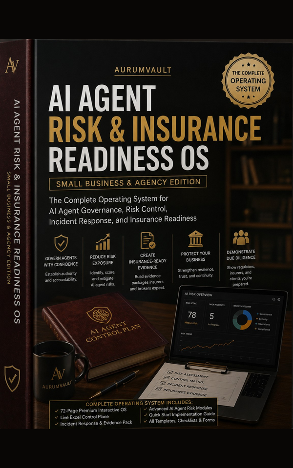 A.I. Insurance Risk & Insurance Readiness OS