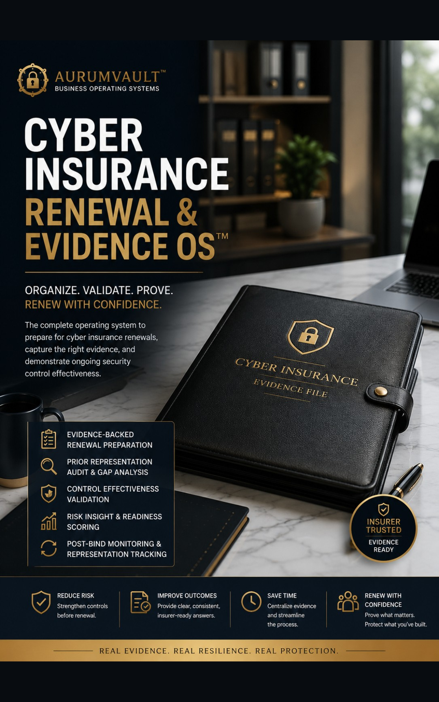 The Cyber Insurance Renewal & Evidence OS™ foundation